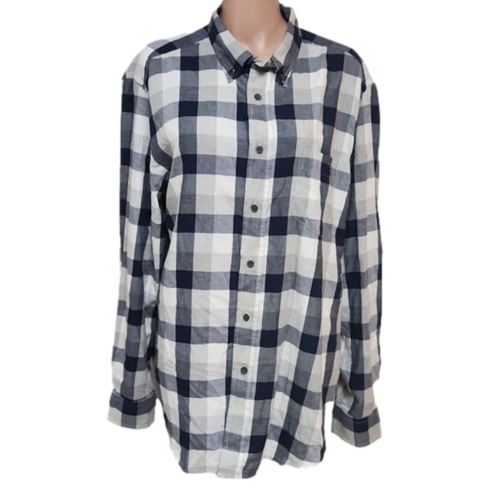 George Long sleeve button-down shirt (code-P086) - Picture 1 of 2